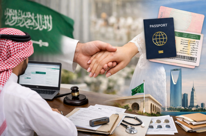 استخراج تصريح زواج سعودي من أجنبية