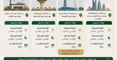اوقات دوام الأحوال المدنية